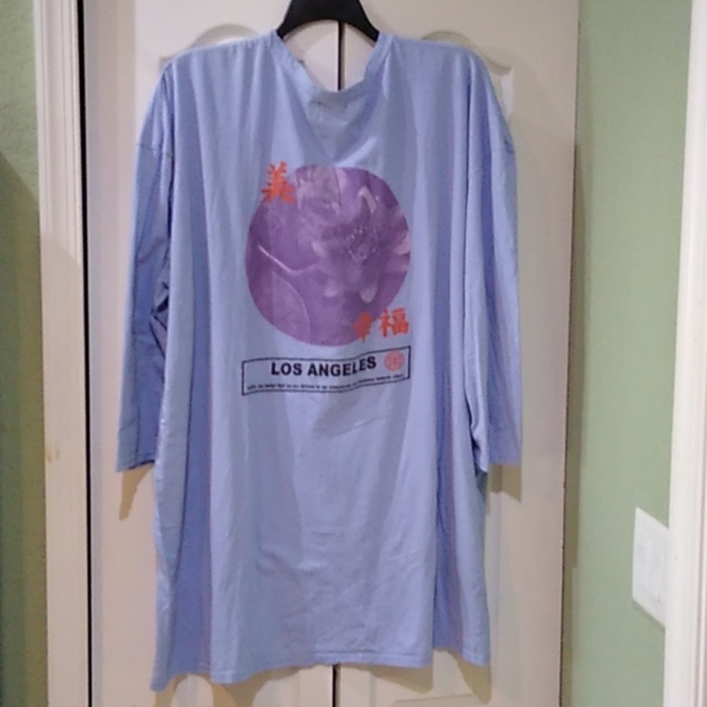 Cisos oversized long Tee Shirt